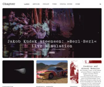 Chapter-Magazine.com(Chapter) Screenshot