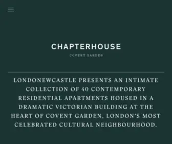 Chapterhouse.london(Chapterhouse london) Screenshot