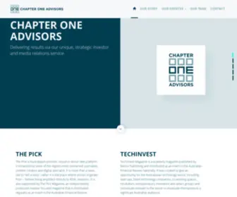 Chapteroneadvisors.com.au(Chapter One Advisors) Screenshot