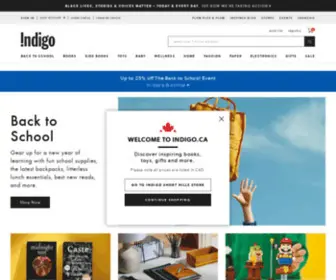 Chapters.com(Canada's Biggest Bookstore) Screenshot