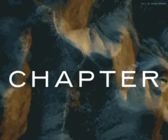 Chaptersf.com(CHAPTER is a new type of creative studio) Screenshot