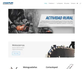 Chapur.com.ar(Herramientas de Confianza) Screenshot