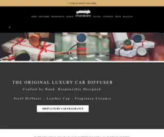 Charabanc.com(Charabanc luxury car fragrances) Screenshot