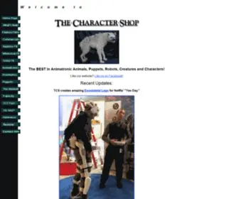 Character-Shop.com(The Character Shop) Screenshot