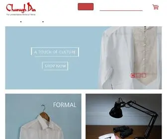 Charaghdin.com(Exclusive Party Shirts for Men) Screenshot