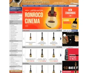 Charangomall.com(Charango, Charangos) Screenshot