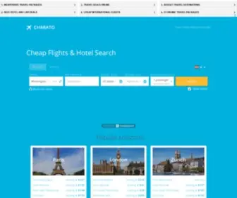 Charato.com(Search Flights and Hotels) Screenshot