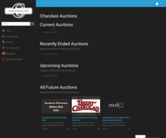 Charauctions.com(Online Auctions) Screenshot