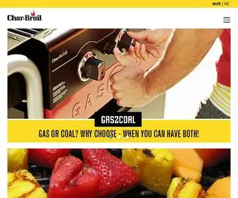 Charbroil.com.au(Char-Broil Australia Best Gas & Charcoal BBQs Grills & Roasters) Screenshot