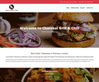 Charcoalgrillandchill.co.uk(Charcoal Grill & Chill) Screenshot