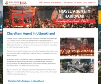 Chardhamagent.com(Trusted Agent for Chardham Yatra Car & Hotel Booking) Screenshot