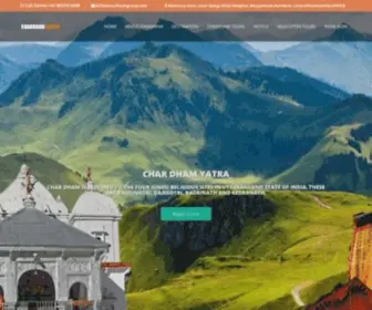 ChardhamGroup.com(Char Dham YatraChardham Tour Packages) Screenshot