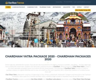 Chardhamtourism.com(CharDham Yatra Package) Screenshot