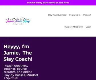 Chardonnayandslay.com(The Slay Coach) Screenshot