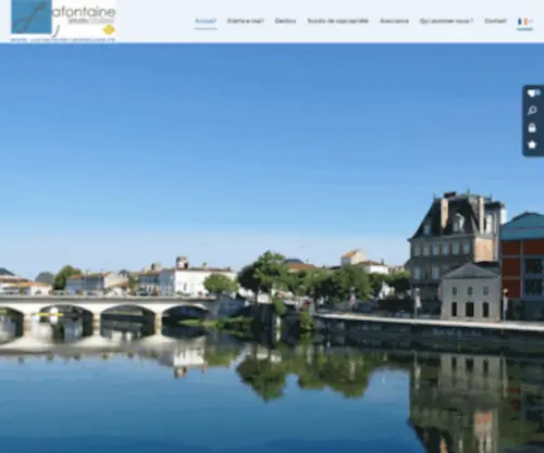 Charente-Immobilier-Lafontaine.com(Agence immobiliere en charente cognac angouleme jarnac) Screenshot