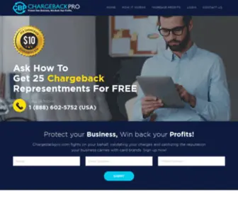 Chargebackpro.com(Chargebackpro) Screenshot