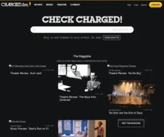Charged.fm(Buy and Sell Tickets) Screenshot