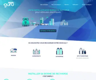 Chargeguru.com(Installateur de Bornes de Recharge pour Voitures Electriques) Screenshot