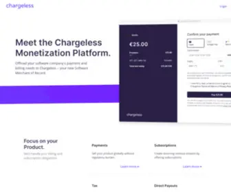 Chargeless.io(Chargeless Monetization Platform) Screenshot