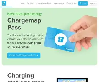 Chargemap.com(Charging stations for electric cars) Screenshot