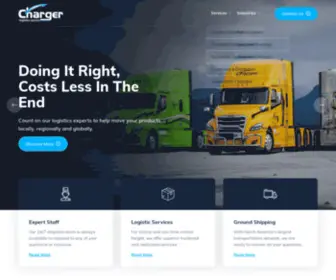 Chargerlogisticsusa.com(Charger Logistics USA Inc) Screenshot