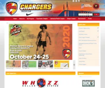 Chargerssoccer.com(Chargers Soccer Club) Screenshot