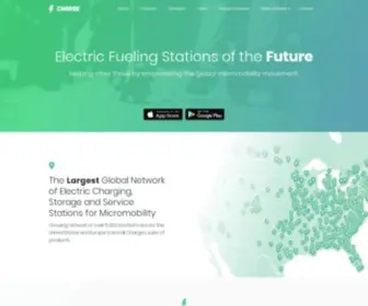 Charge.us(Electric Scooter Docking Station Solution for Smart Cities of the Future) Screenshot