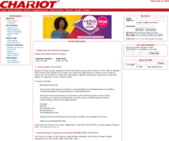 Chariot.com.au(Chariot) Screenshot