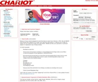 Chariot.net.au Screenshot
