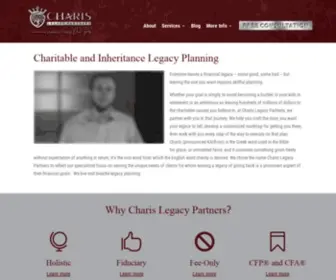 Charislegacy.com(Charitable Legacy Planning) Screenshot