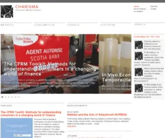 Charisma-Network.net(Consumer Market Studies) Screenshot