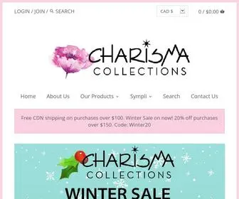 Charismacollections.ca(Charisma Collections) Screenshot