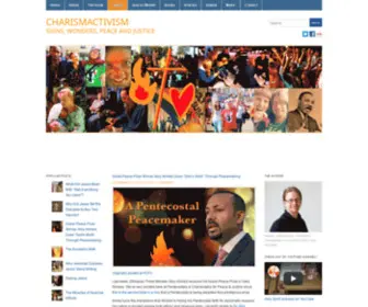 Charismactivism.com(Signs, Wonders, Peace and Justice) Screenshot