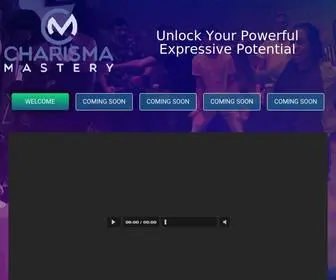 Charismamastery.com(Charisma Mastery Live) Screenshot