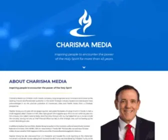 Charismamedia.com(A Charismatic Christian Media group) Screenshot