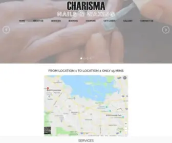 Charismasalonsantaclara.com(Charisma Nail & Waxing) Screenshot