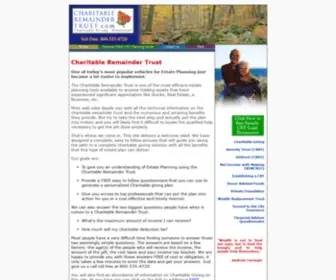 Charitableremaindertrust.com(Charitable remainder trust) Screenshot