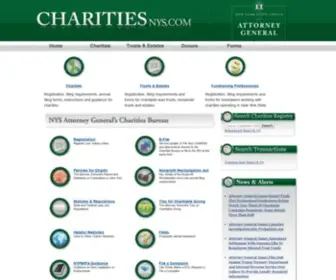 Charitiesnys.com(Access, Reform, Accountability) Screenshot