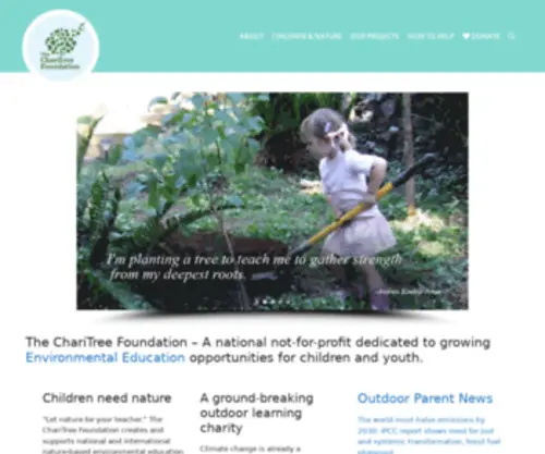 Charitree-Foundation.org(Charitree Foundation) Screenshot
