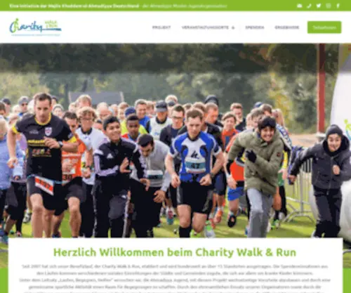 Charity-Walk.info(Charity Walk & Run) Screenshot