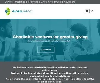 Charity.org(Global Impact) Screenshot