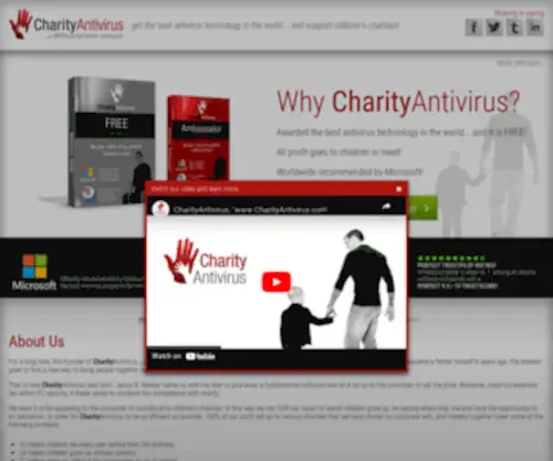 Charityantivirus.com(Charityantivirus) Screenshot