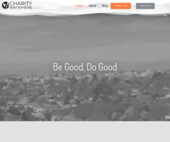 Charityanywhere.org(Charity Anywhere) Screenshot