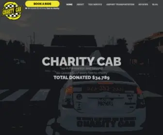 Charitycab.com(Charity Cab) Screenshot