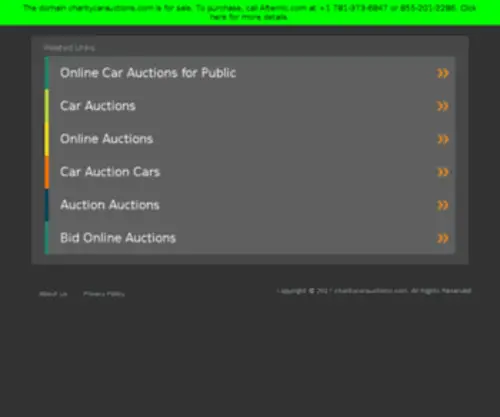 Charitycarauctions.com(Charity Car Auctions) Screenshot