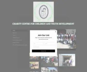 Charitycentreforchildren-Zambia.org(NGO) Screenshot