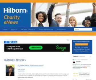 Charityinfo.ca(Research and resources for fundraisers and their leaders) Screenshot