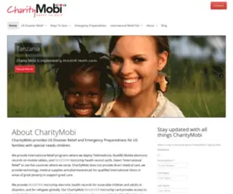 Charitymobi.org(CharityMobi/charity relief organization/USA HomeHomepage) Screenshot