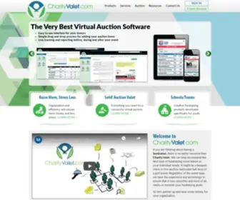 Charityvalet.com(Charity Valet) Screenshot