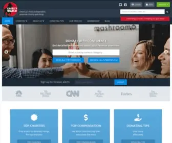 Charitywatch.org(Donate with confidence. get detailed information about your favorite charities. charitywatch) Screenshot